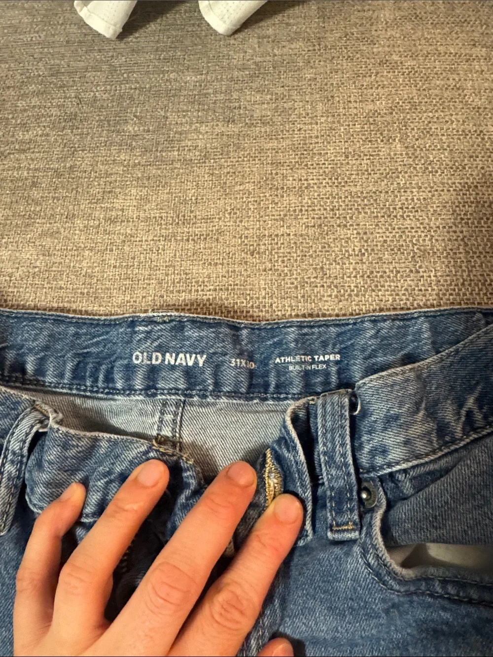 Old Navy Light Blue Straight Leg Jeans
